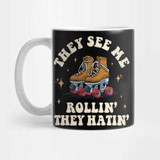 They See Me Rollin' Mug